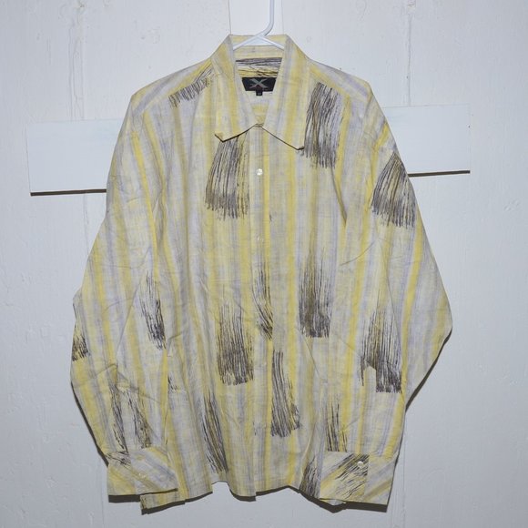 Xkore casual mens shirt size 2 X J778 - Picture 2 of 3